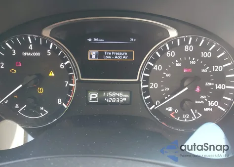 2013 Nissan Altima 2.5 Sv z USA, uszkodzony, nr VIN 1N4AL3AP1DN456077